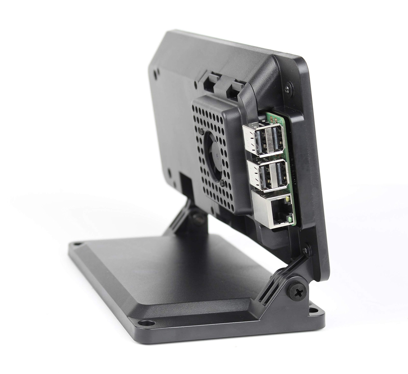 SmartiPi Touch 2 - Case for The Official Raspberry Pi 7" Touchscreen Black