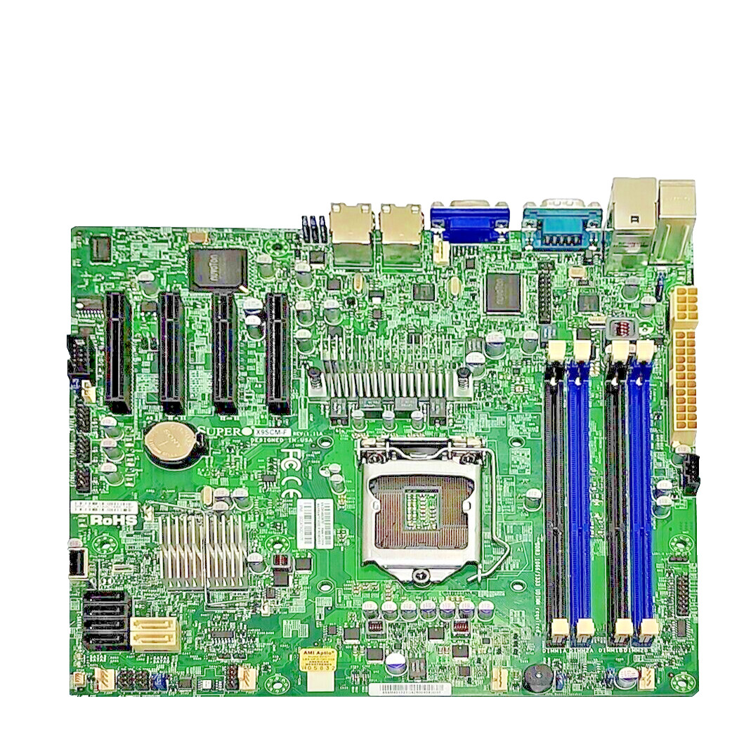 Supermicro X9SCM-F Intel C204 Xeon E3 Socket LGA1155 mATX Server Motherboard