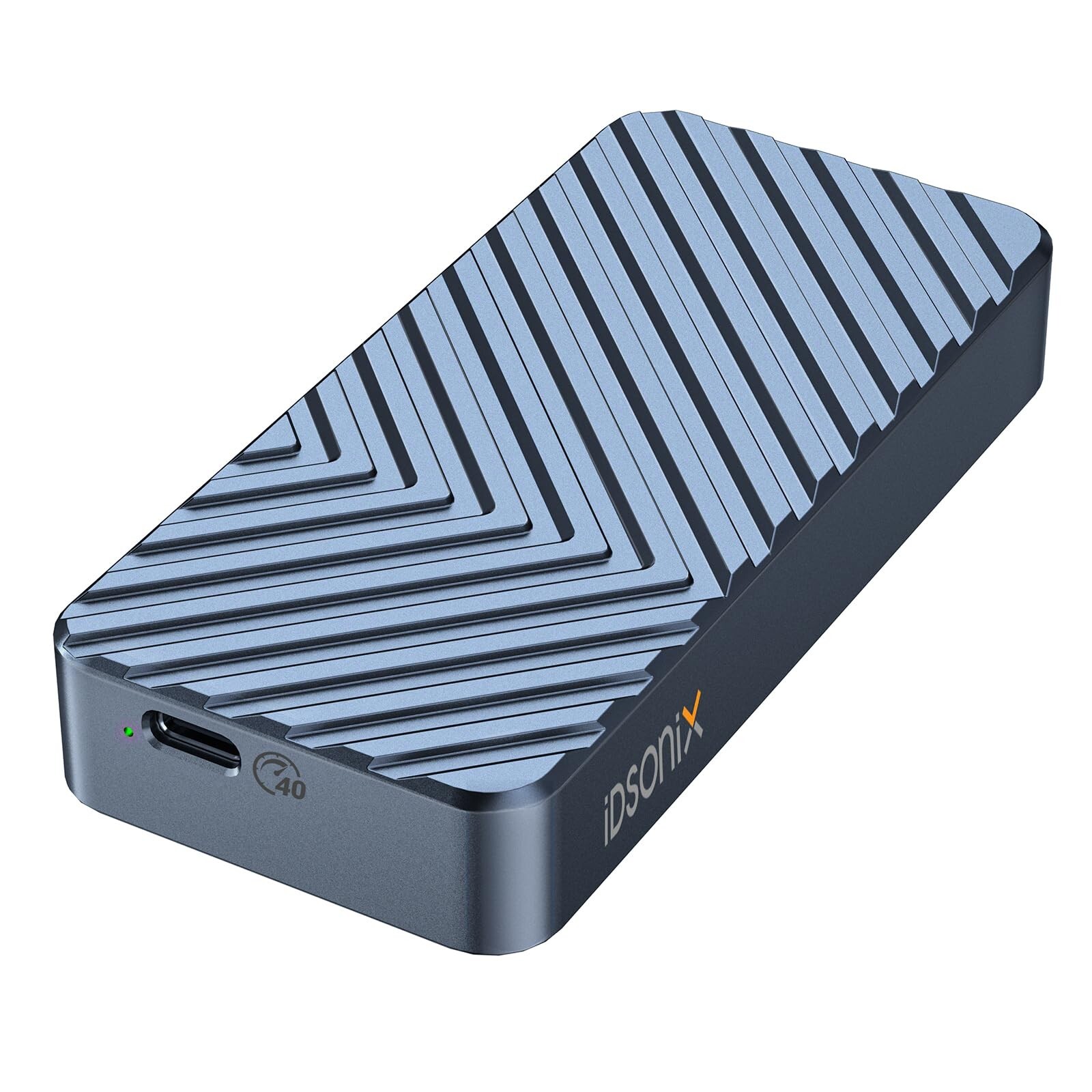 iDsonix 40Gbps M.2 NVMe SSD Enclosure - NVMe Enclosure 40Gbps Screw Installat...