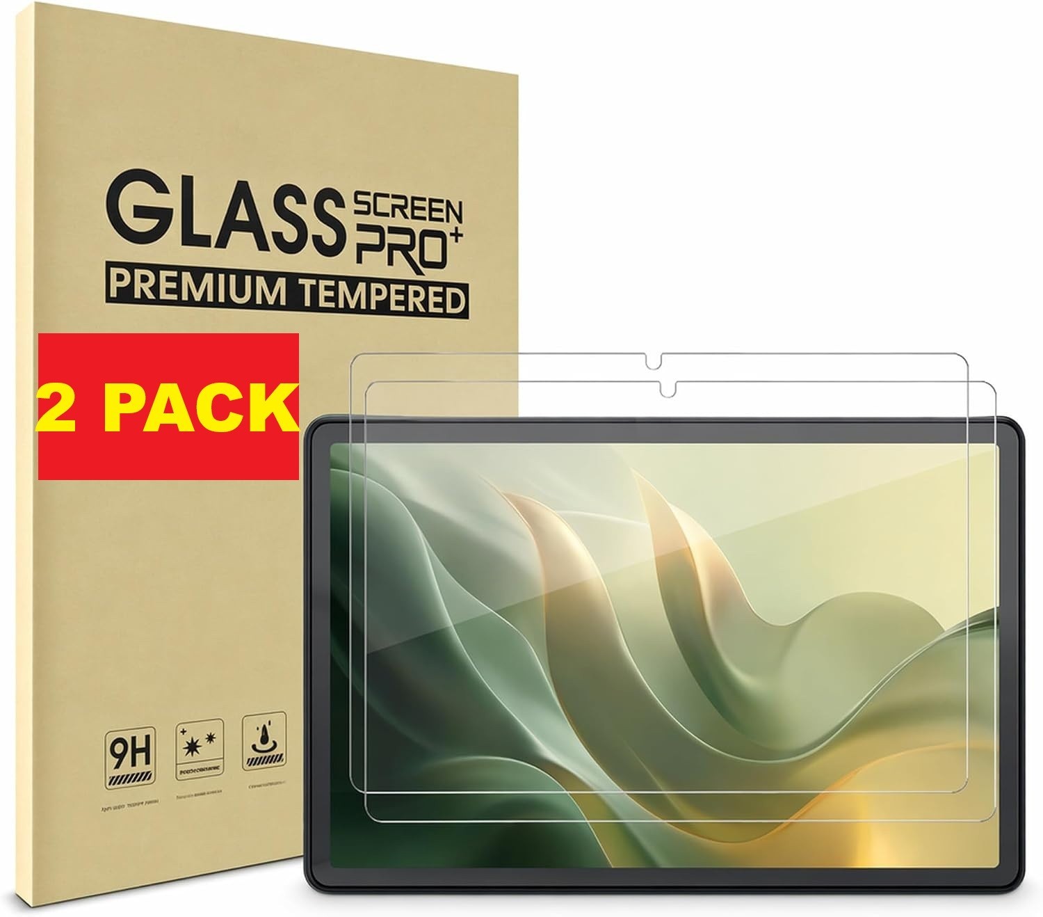 (2 Pack) Moto Pad 2026 Screen Protector Tempered Glass for Motorola Moto Pad 11"