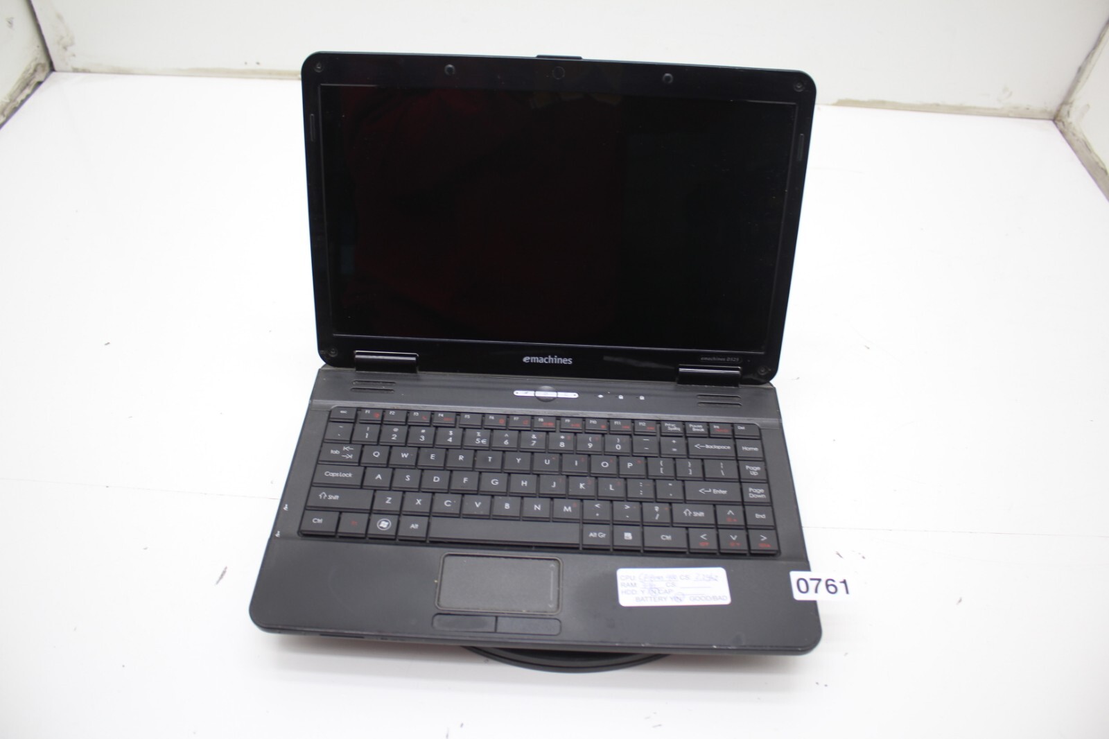 eMachines MS2268 Laptop Intel Celeron 900 3GB Ram No HDD or Battery