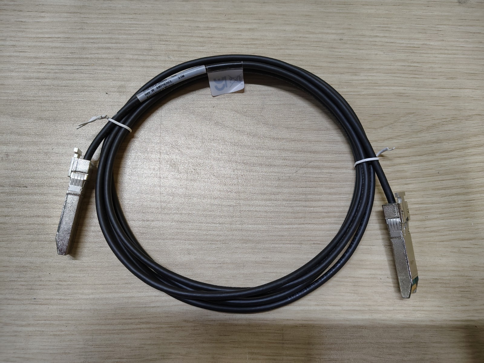 Lot of 10 Amphenol 571540002 3m 10G SFP+ DAC