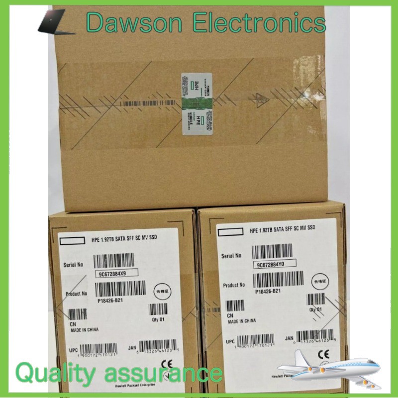 NEW HPE P18426-B21 P18484-001 SATA 1.92TB 6G 2.5" SFF RI G8 G9 Gen10 Server SSD