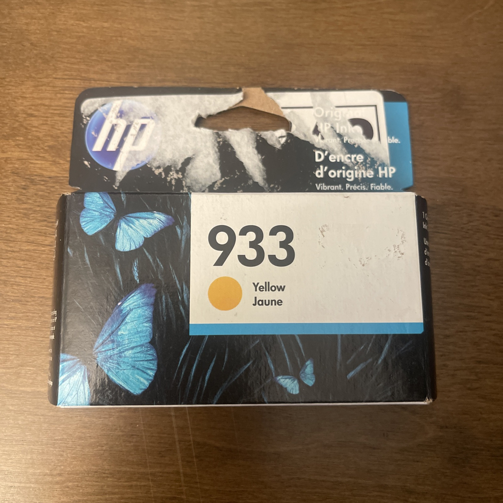 Genuine HP 933 Yellow Ink Printer Cartridge CN060AN - Sealed - 
