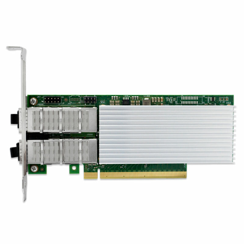NEW E810-CQDA2 Intel 100GbE Dual Port QSFP28 Eth Network Adapter E810CQDA2