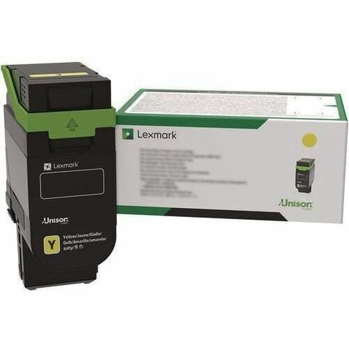 LEXMARK 75M1HY0 YELLOW HIGH YIELD RETURN PROGRAM TONER CARTRIDGE