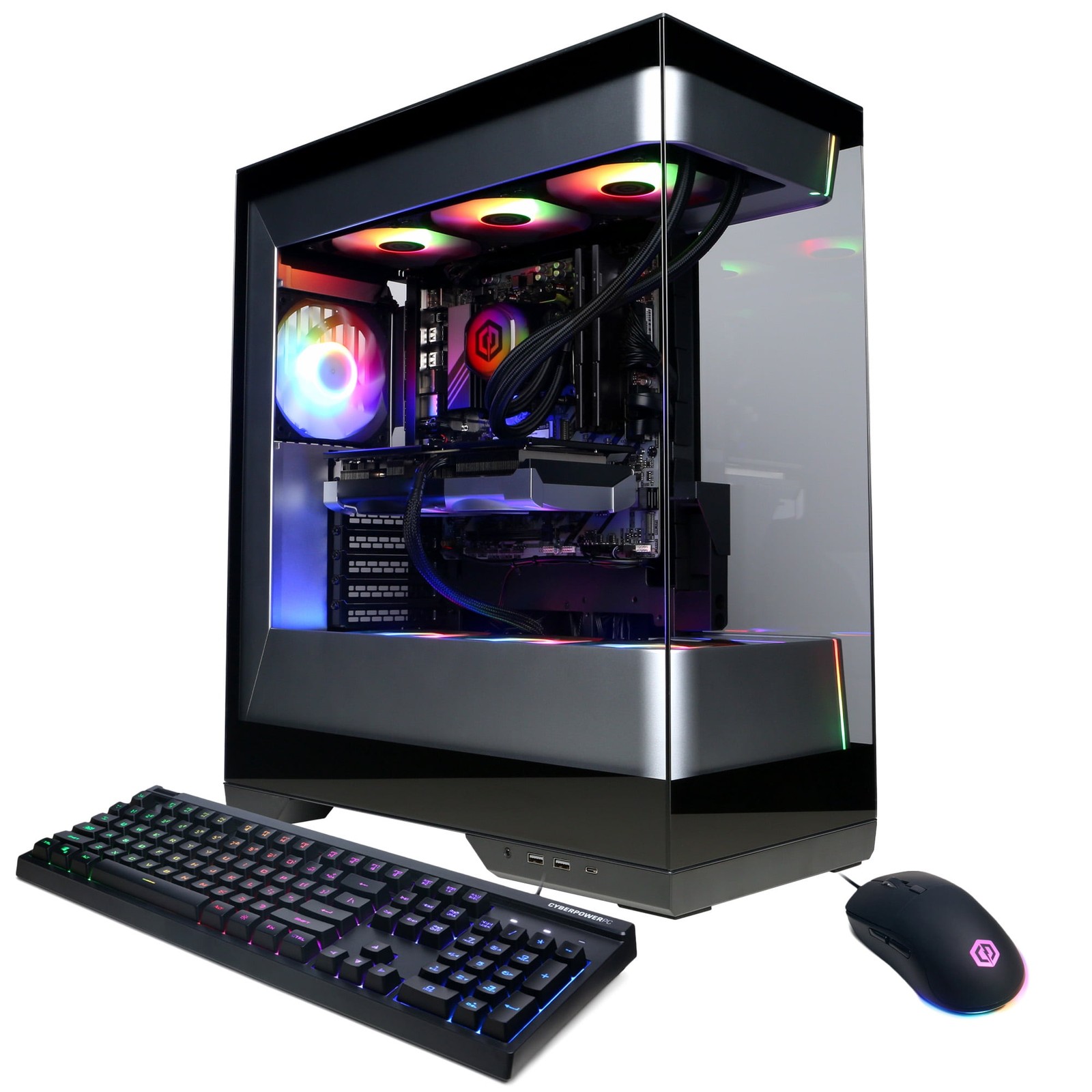 CyberPowerPC Gamer Supreme Gaming Desktop, AMD Ryzen 9 9900X3D, NVIDIA GeForce