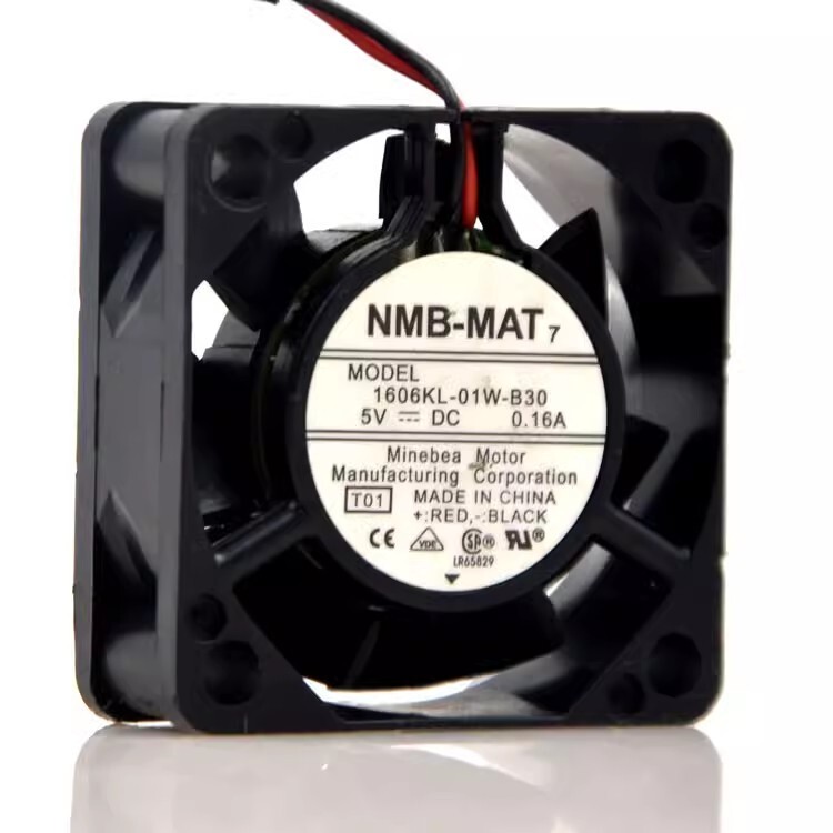 NMB 1606KL-01W-B30 4015 DC5V 0.16A 4CM 2-Pin Cooling Fan