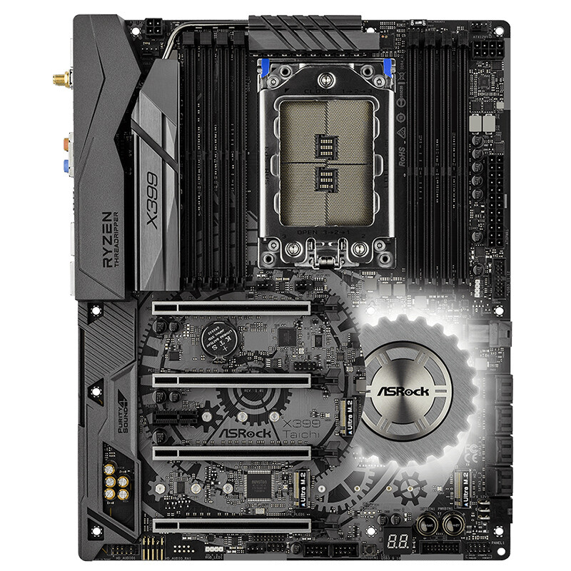 For Asrock X399 Taichi Motherboard ADM TR4 Triple M.2 Slot 128GB DDR4 AMD AM4