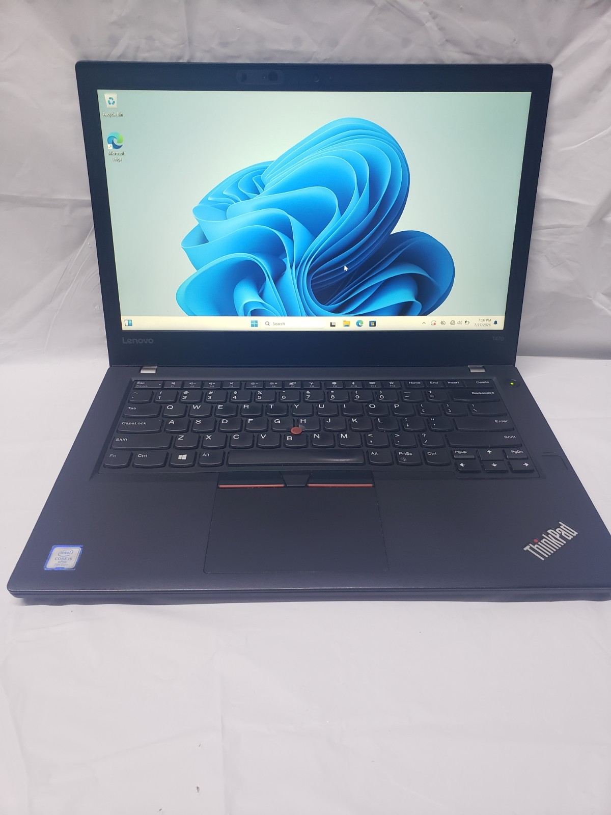 Lenovo ThinkPad T470 Intel Core i5-7300U 16GB RAM 256GB SSD  Touchscreen Win 11