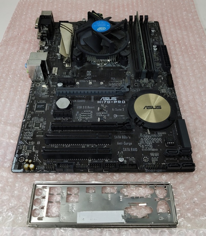 ASUS H170-PRO Motherboard I3-6100 8GB