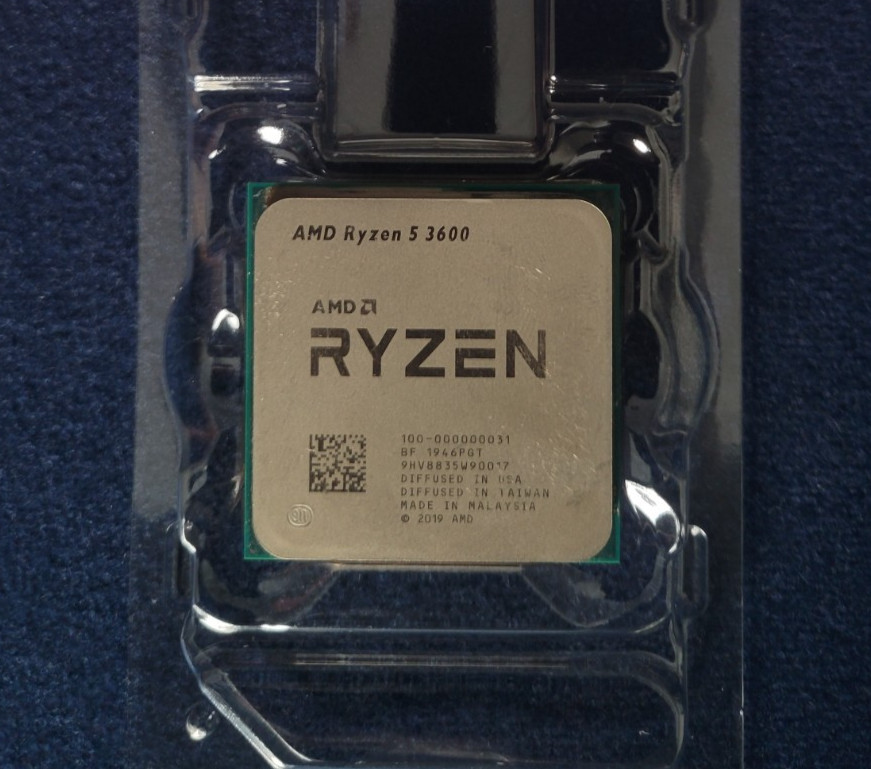 AMD Ryzen 5 3600 (3.6GHz up to 4.2GHz, 6 Cores), Fully working