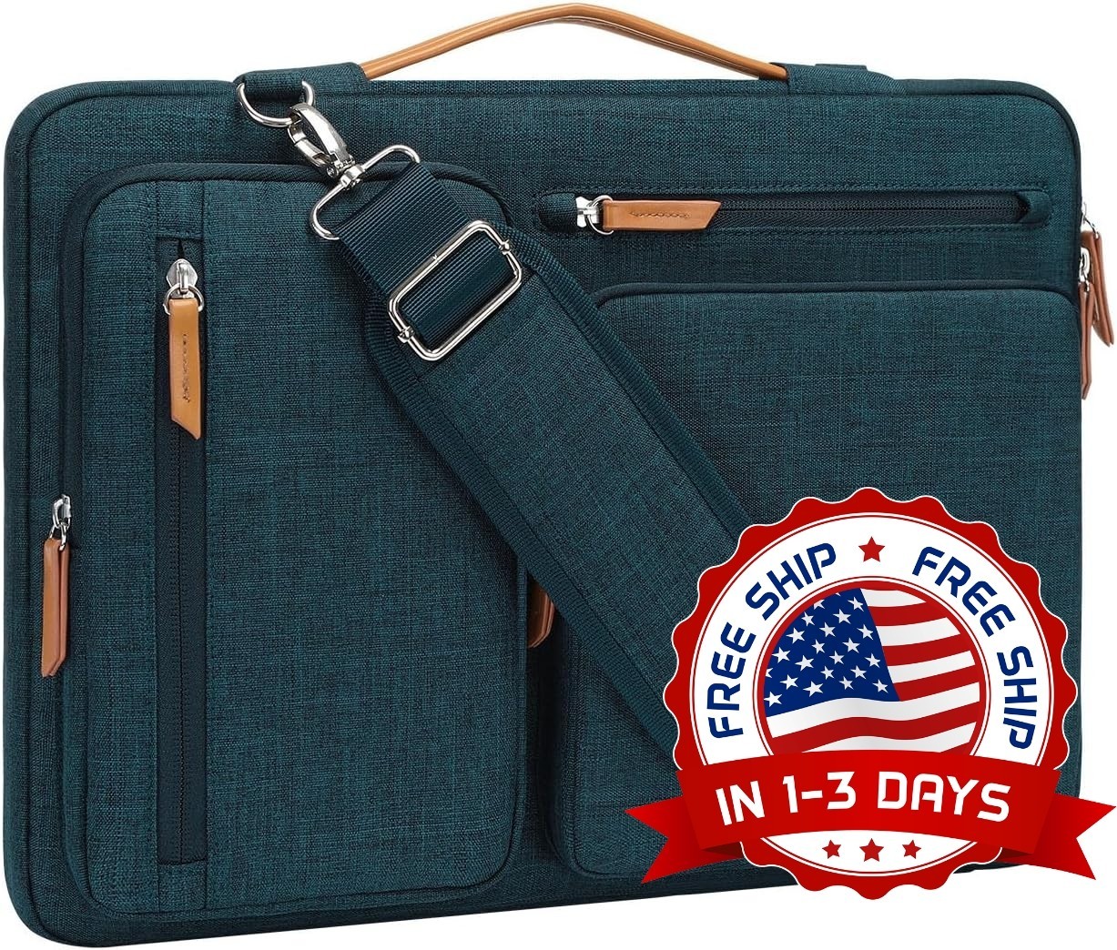 Bolso Para Computadora Portatil Maletin De 15,6 Pulgadas Bolso De Hombro Bolso.