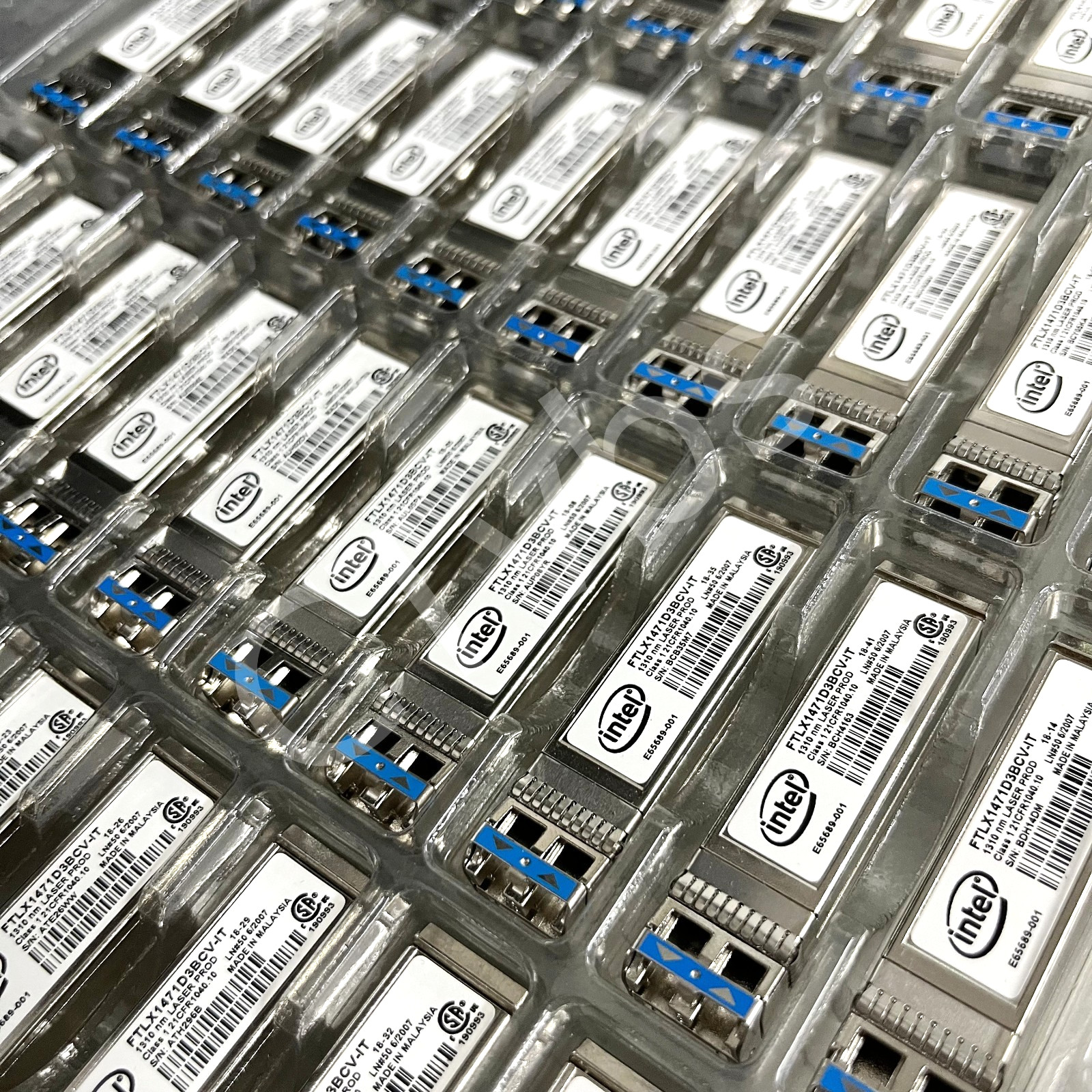 Intel FTLX1471D3BCV-IT 10G Dual-Rate SFP+ LR Transceiver Modulel 1310nm 10KM SMF