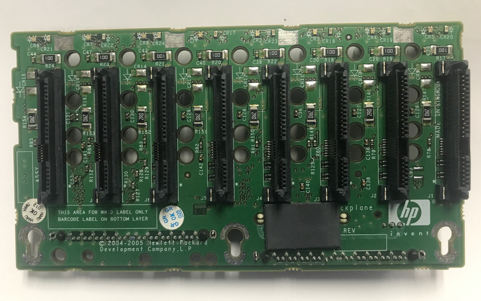 412736-001 HP PROLIANT DL385 & DL585 SAS/SATA Backplane 012531-501 012532-000