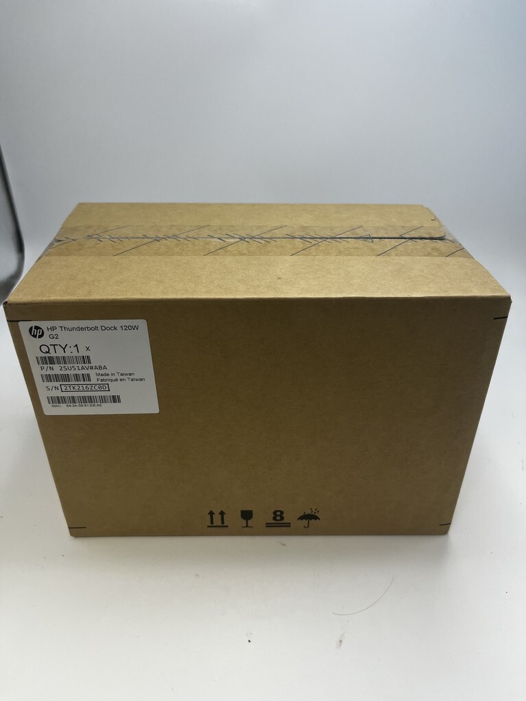 NEW HP THUNDERBOLT DOCK 120W G2 NEW SEALED IN BOX 