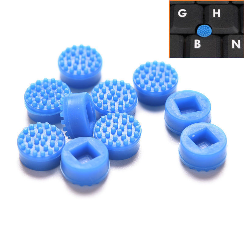 Dell/HP Laptop Trackpoint Mouse Blue Stick Point Cap Nipple ( 10 per lot)