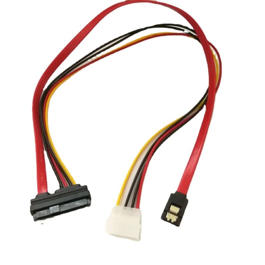 SFF 8482 SAS 29pin to SATA with IED 4p Power supply Server Hard disk data cable