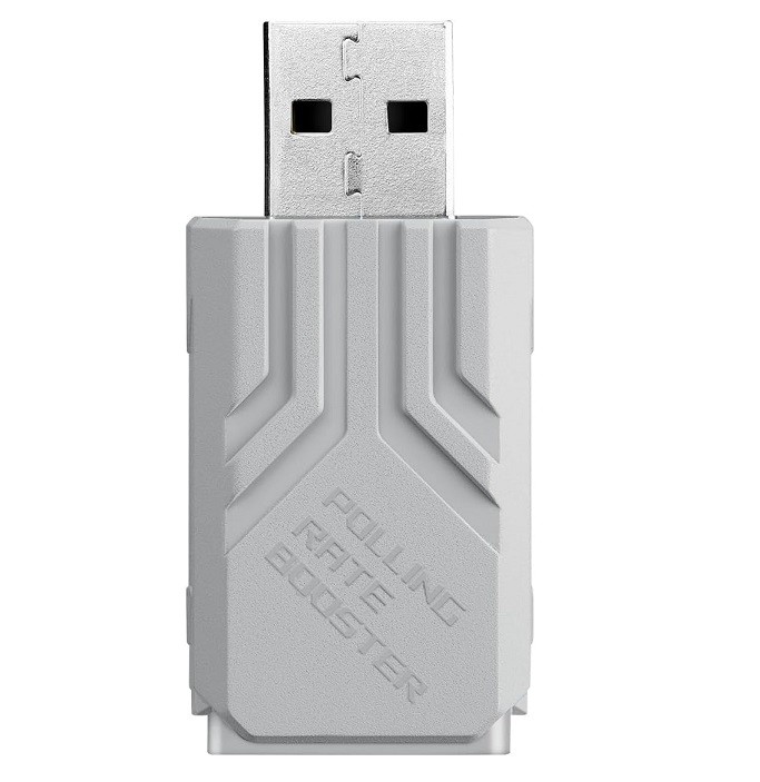 ASUS ROG Polling Rate Booster White / Maximum 8000 Hz Wireless Polling Rate