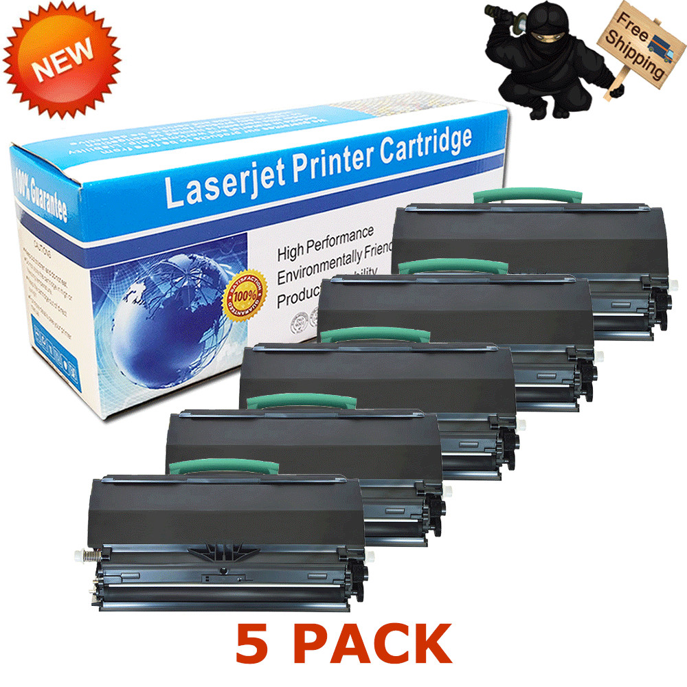 5-Pk/Pack 330-2666 Toner Cartridge for Dell 2330 2330D 2330DN 2350 2350D 2350DN