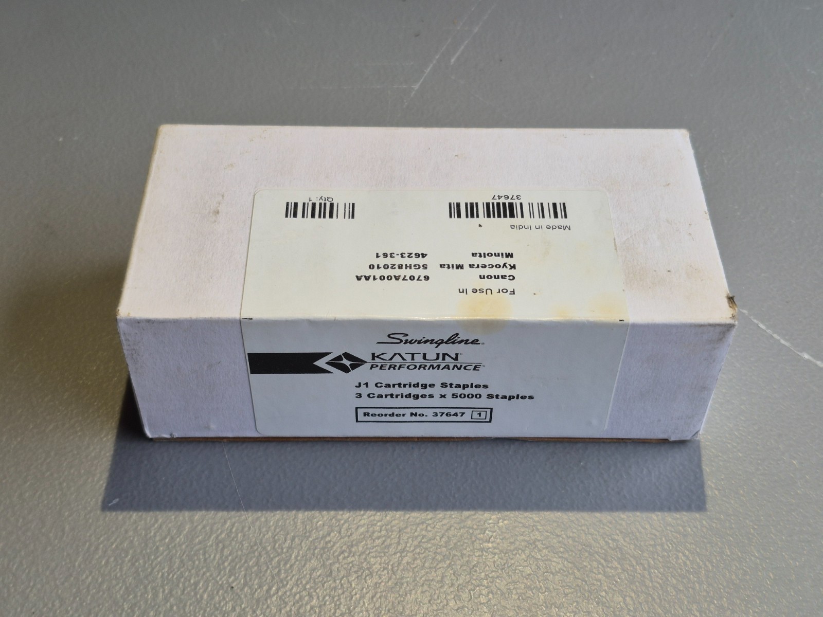 New Swingline KATUN J1 Staple Cartridge 37647 6707A001AA 3 Cartridges 4623-361