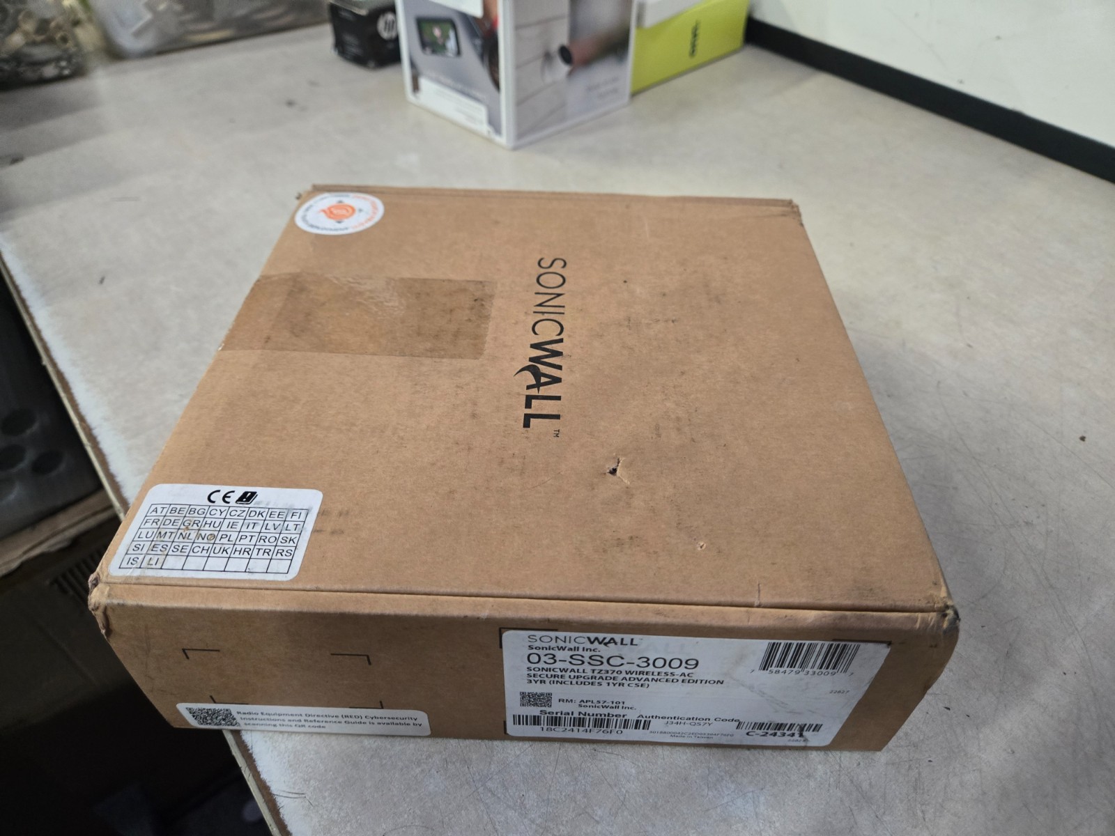 03-SSC-3009 SONICWALL TZ370 WIRELESS-AC