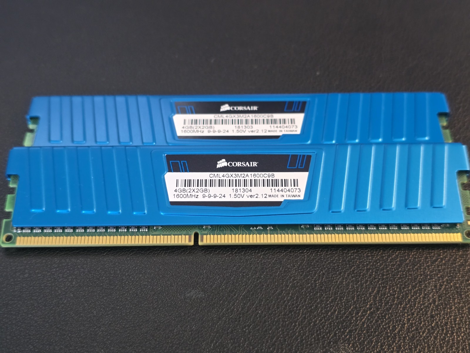Corsair Vengeance LP 4GB (2 x 2GB) - DDR3 1600mhz CML4GX3M2A1600C9B