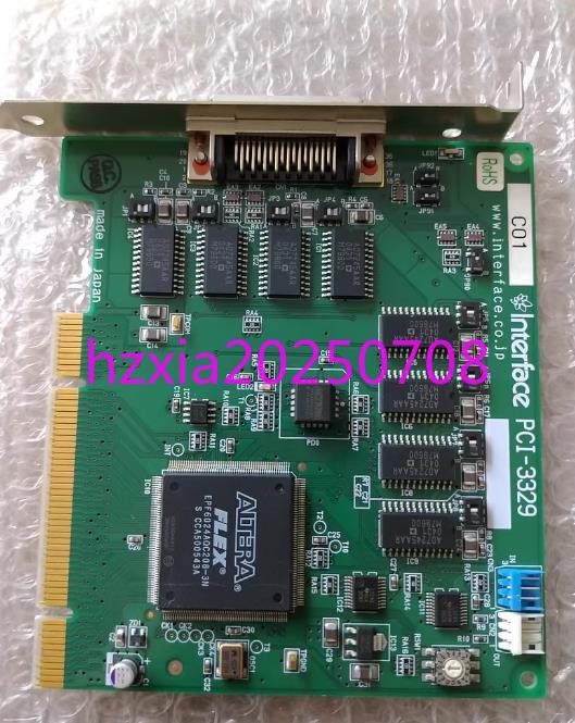 1pc used  Interface PCI-3329 acquisition card