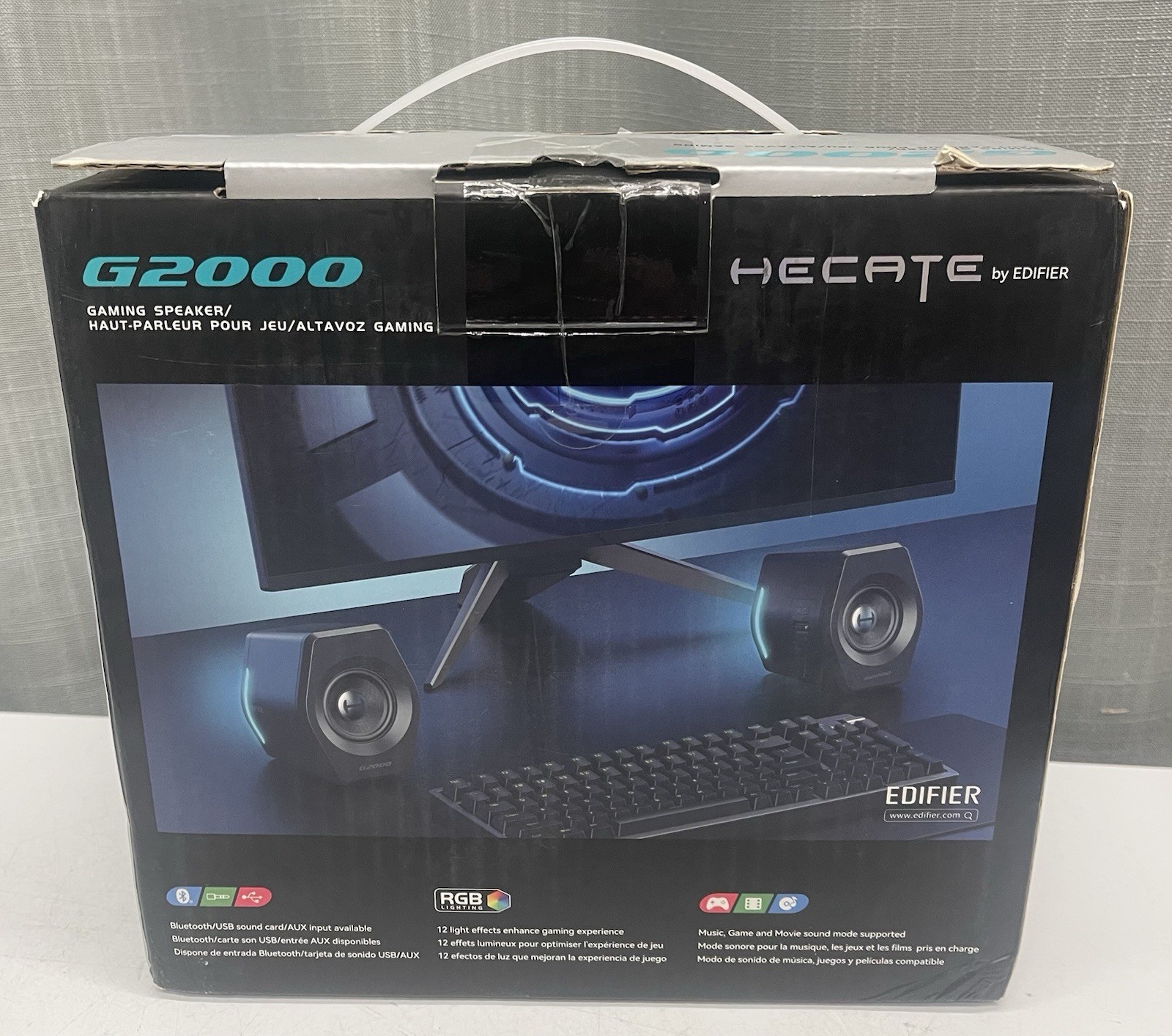 Hecate By Edifier G2000 Black Wireless Bluetooth Gaming Speakers