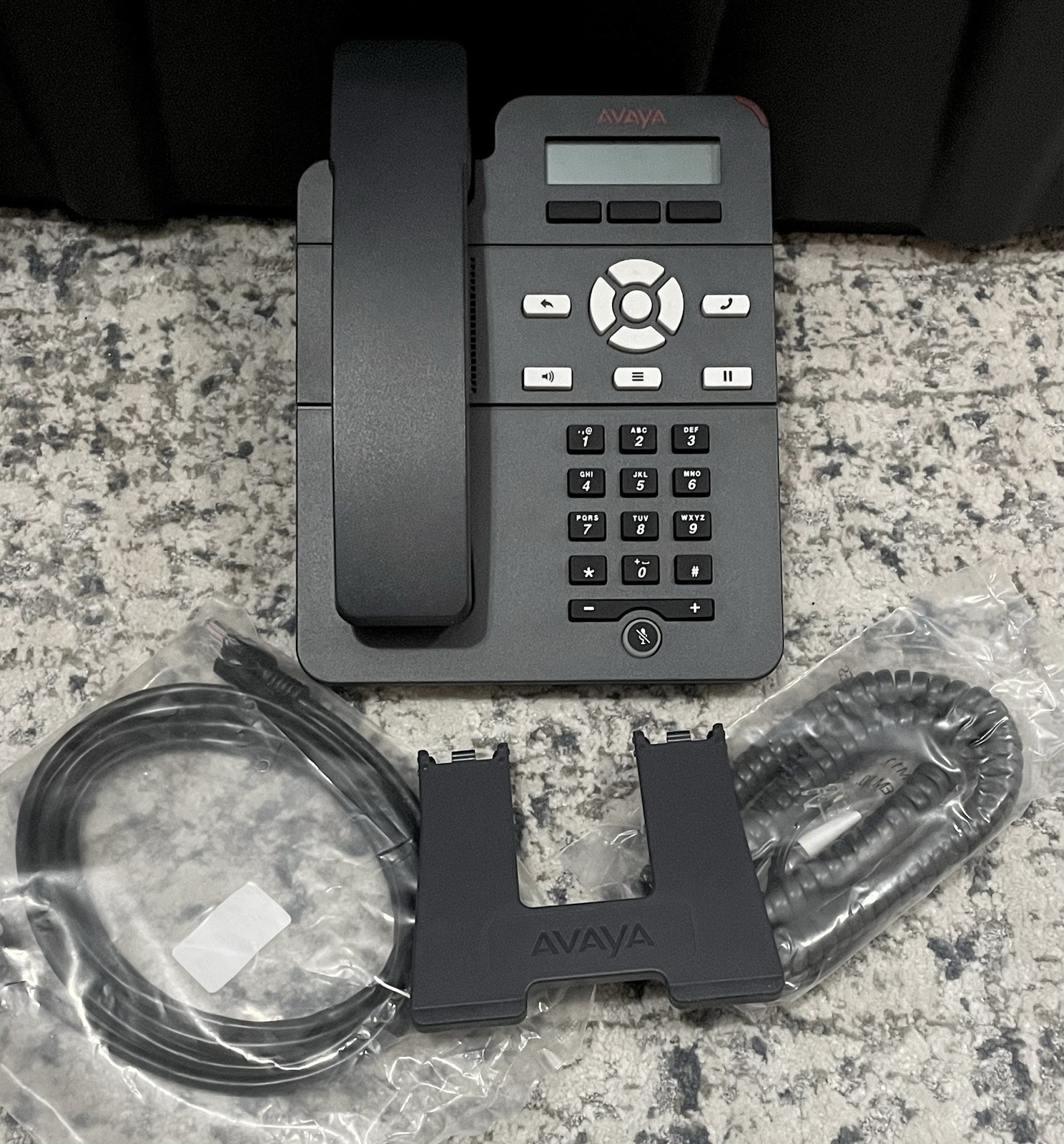 Avaya J129 IP Phone (700513638)  Display Business Telephone No Power Supply