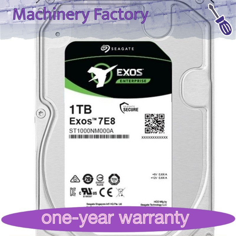 1PCS ST1000NM000A Seagate Exos 7E8 Hard Drive TB Internal 3.5" SATA 6Gb/s 7200