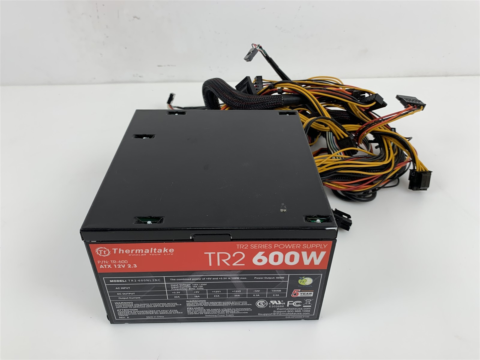 Thermaltake TR2-600 TR2-600NL2NC Power Supply 600W