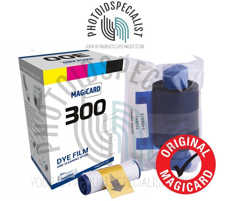 Genuine Magicard MC250YMCKOK/2 Full Color Ribbon Magicard 300 DUO - 250 Print 