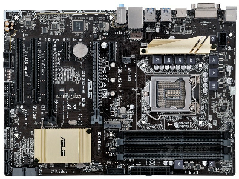 FOR ASUS Z170-P D3 Z97 LGA1150 Z170 1151 Motherboard Tested 100% 32G DDR3