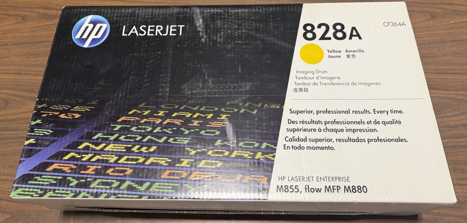 HP LaserJet Yellow Imaging Drum 828A New Sealed