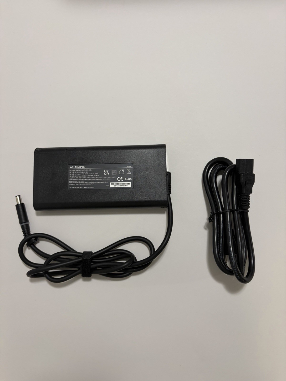 360W 19.5V 18.46A AC Adapter Charger for Dell Alienware AD1951846