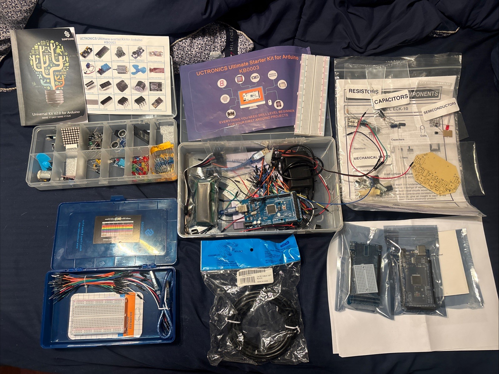 Uctronics ultimate starter kit for Arduino KB0003 Plus Many More See Pictures