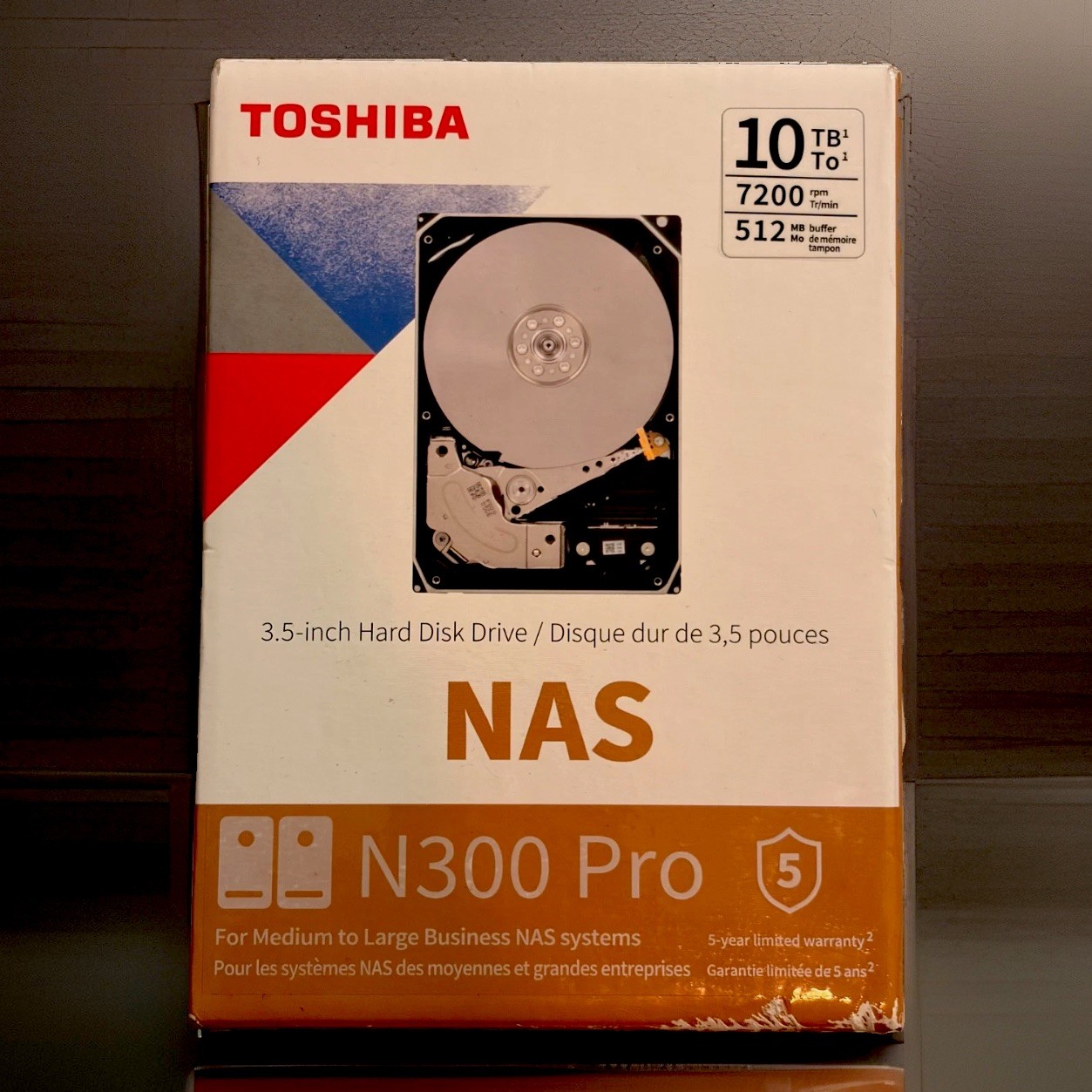 NEW Sealed Toshiba N300 Pro 10TB NAS HDD 7200RPM