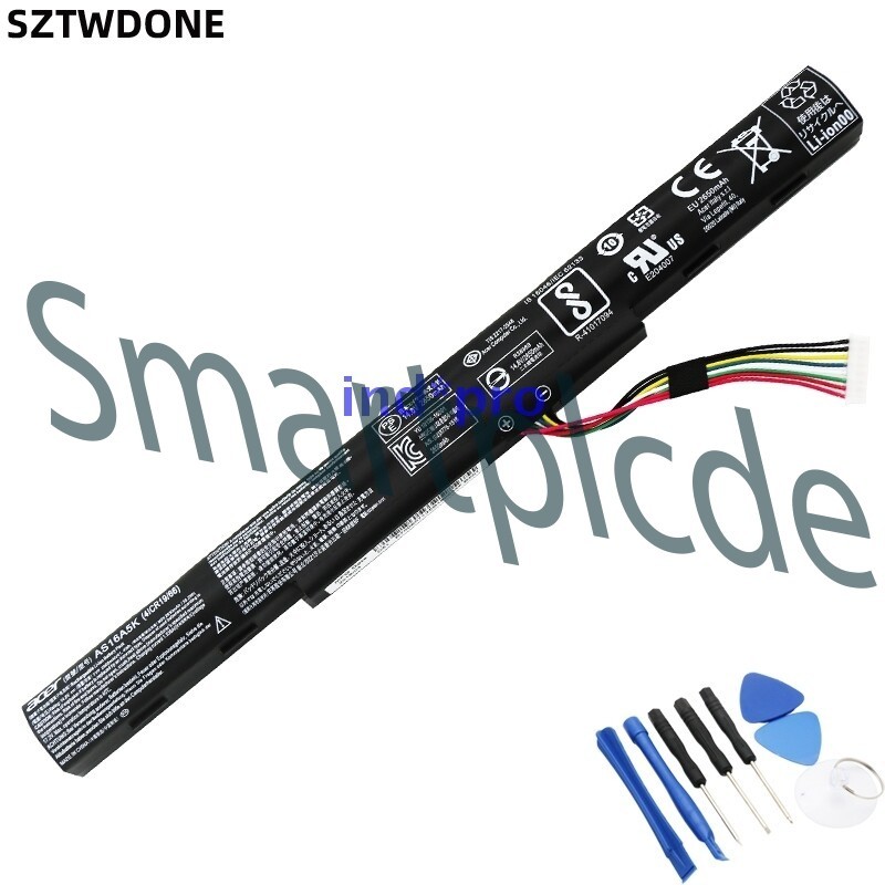 1Pcs Genuine New For TMP249 TMP259 N16Q1 N16Q2 E5-774G Laptop Battery AS16A8K