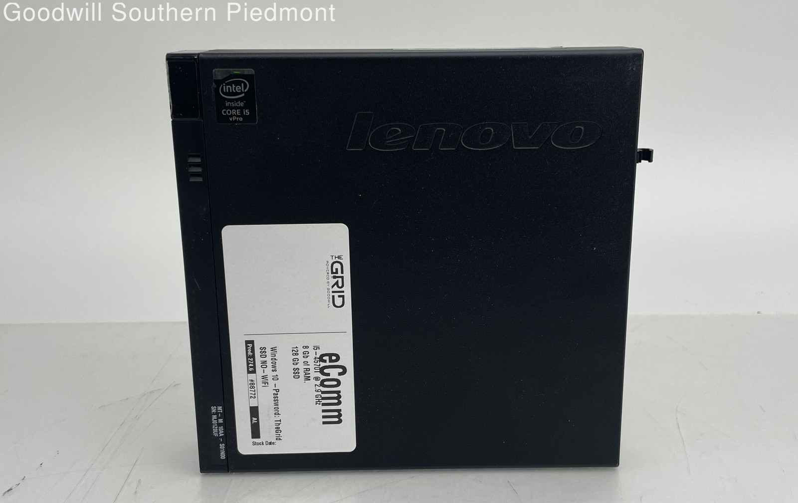 Lenovo ThinkCentre M93p Intel Core i5-4570T 2.9GHz 8GB RAM 128 Gb SSD - Tested