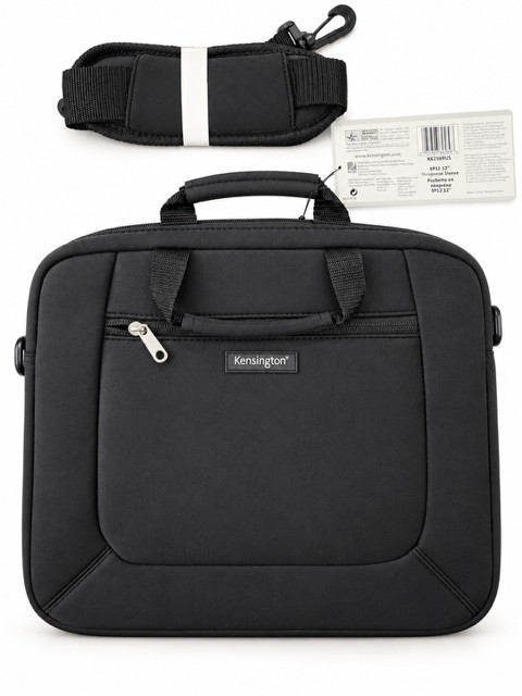 Kensington SP12 12Inch Neoprene Laptop Sleeve with Shoulder Strap - New