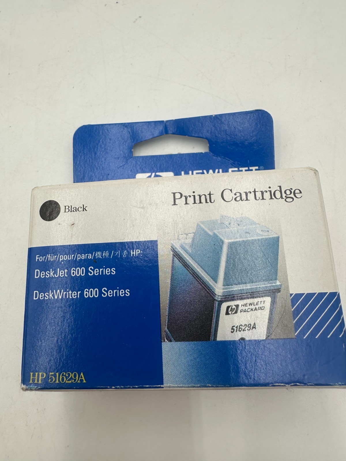 Hewlett Packard HP51629A Large Black Inkjet Print Cartridge Sealed