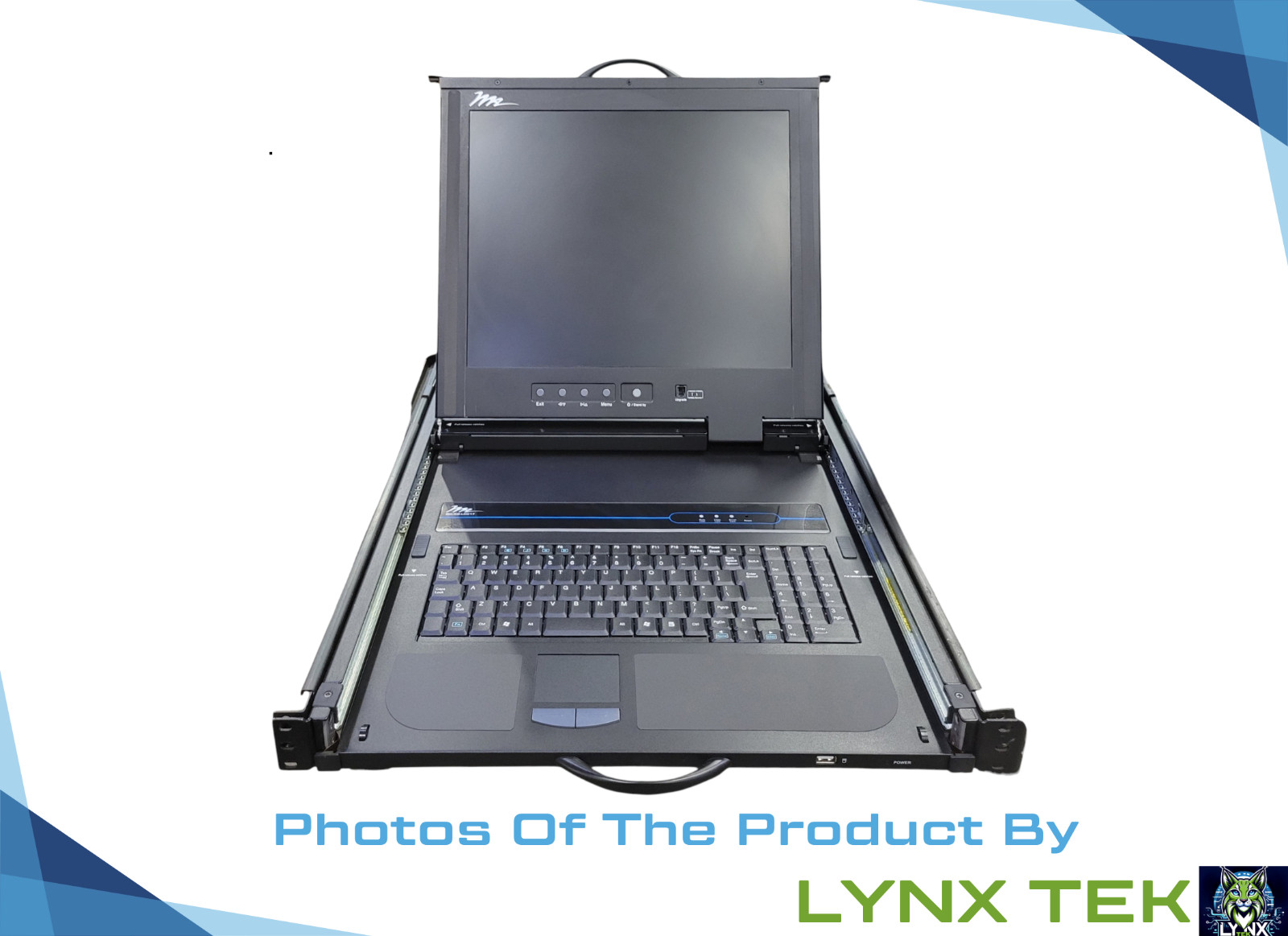 Middle Atlantic RM-KB-LCD17HD Rackmount Console Monitor 17.3-Inch LCD HD 1080p