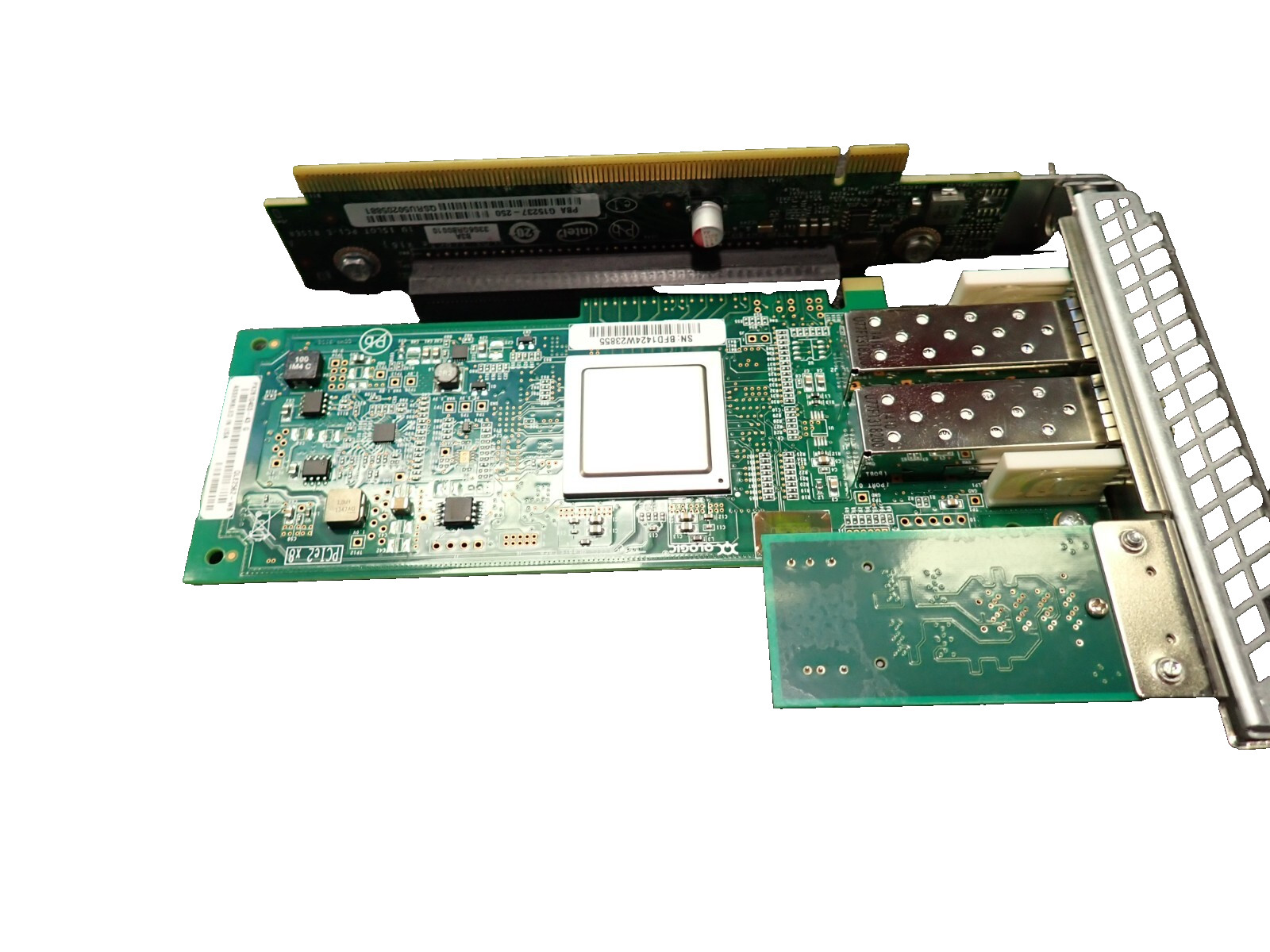 Lot of 4 Q-Logic PX2810403-43 QLE2562-WB D-Port 8GbE SFP PCIe Host Bus Adapter