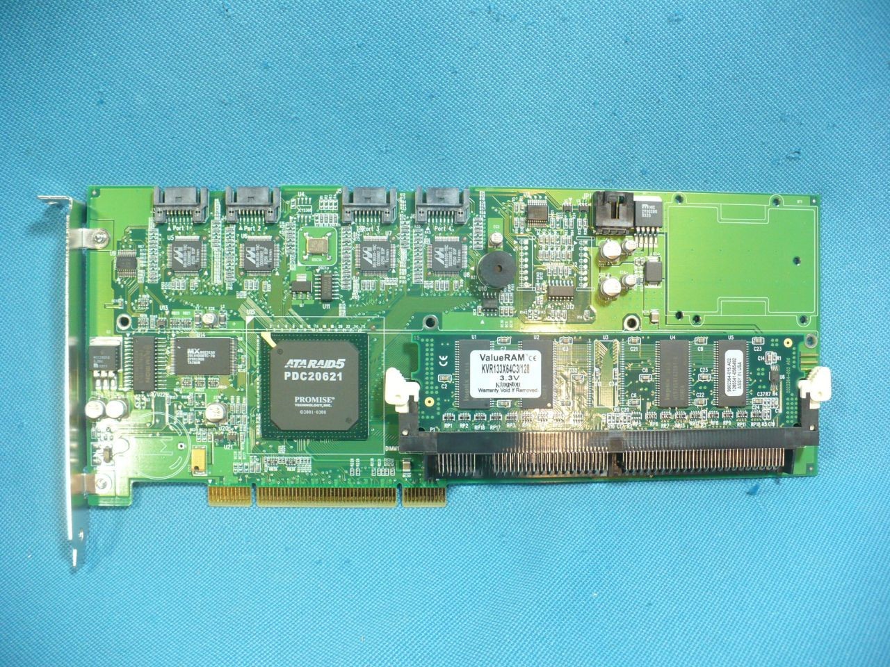 Promise Technology FastTrak S150  SX4 4 Port SATA Raid 5 Controller Card