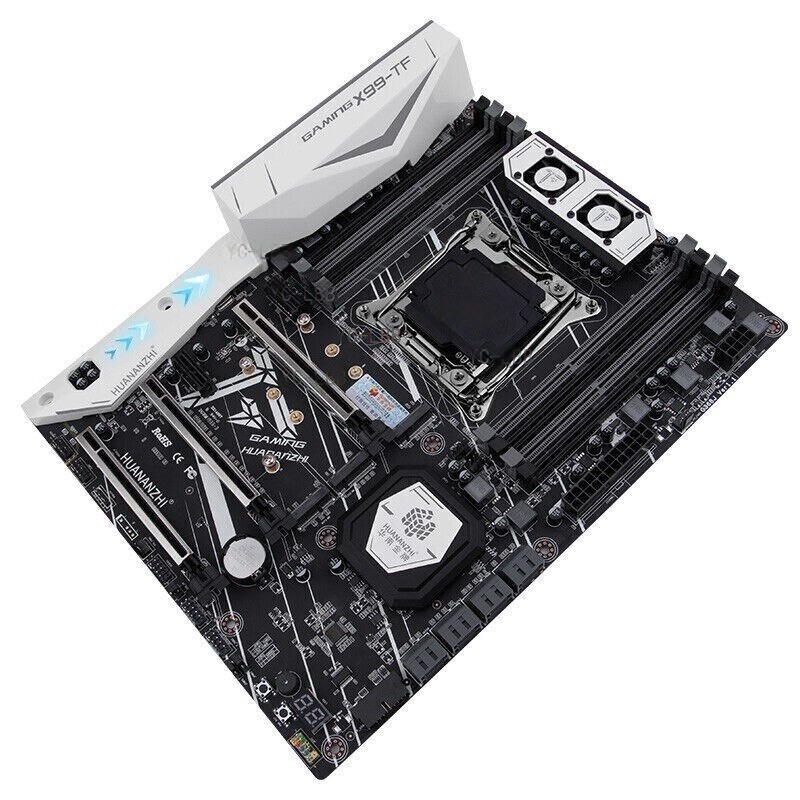 HUANANZHI X99 TF Huanan Motherboard Intel M.2 NVMe LGA 2011 3 DDR4 DDR3 USB3.0-