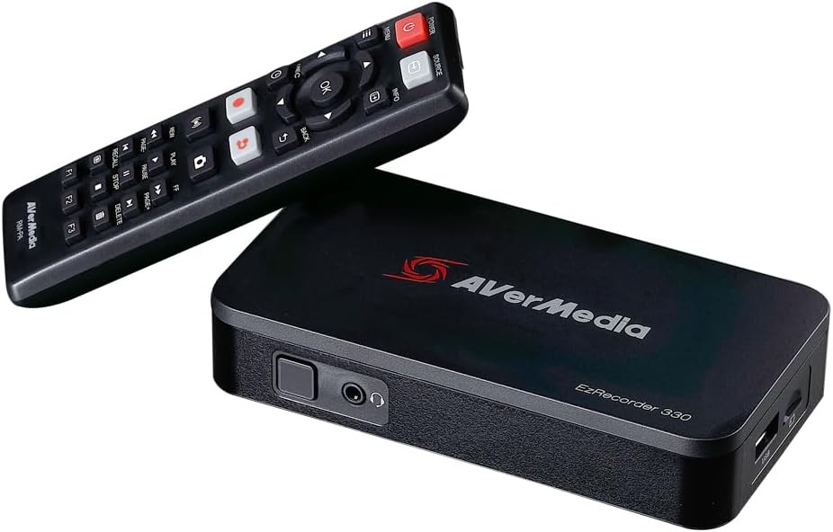 AVerMedia EZRecorder 330G 4K Pass-Through 1080p60 HDMI DVR Recorder