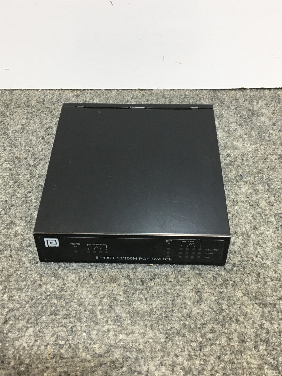 NOS PHIHONG Power over Ethernet Switching Model POE60S-4AF-R (no adapter)