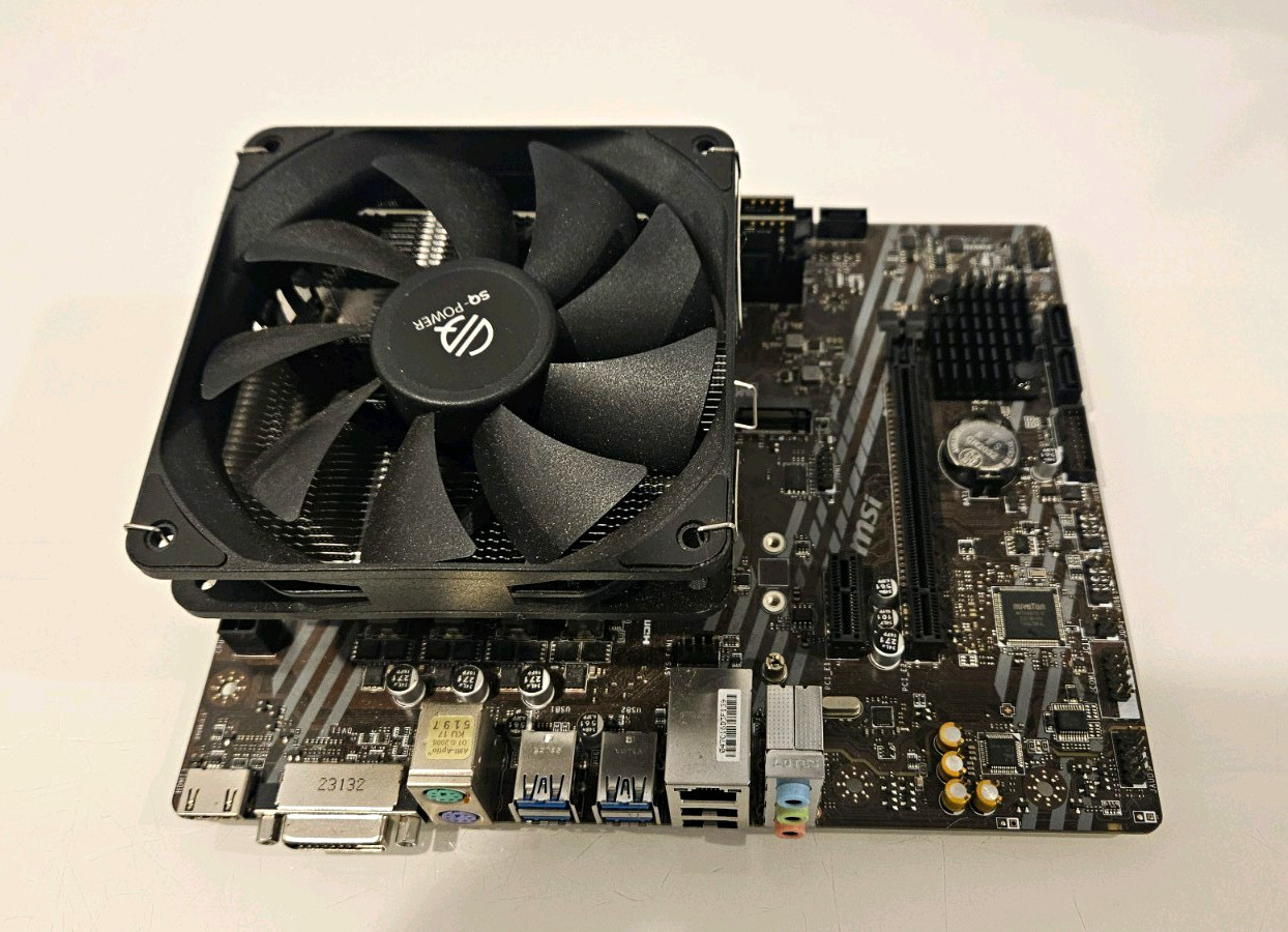 MSI A520M-A PRO MicroATX + AMD Ryzen 7 5800X AM4 8-Core + 16GB DDR4