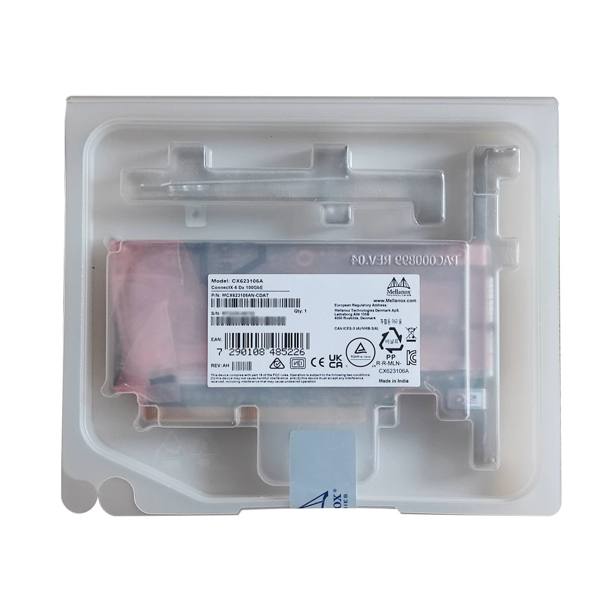 Mellanox MCX623106AS-CDAT ConnectX-7 100GbE InfiniBand Network card